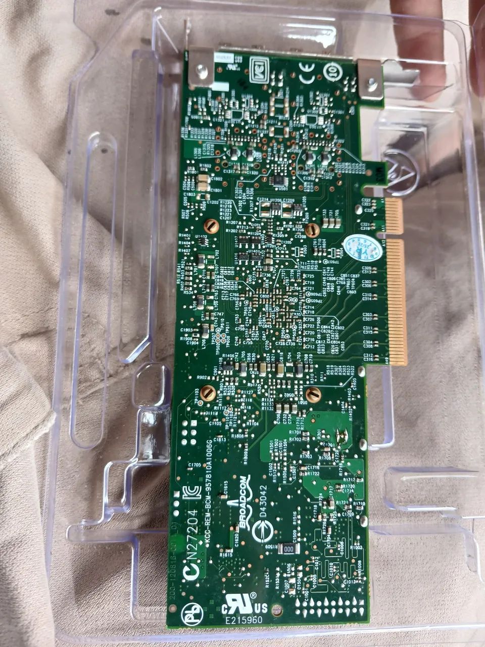 placa de rede de servidor de 10Gb - Foto 2