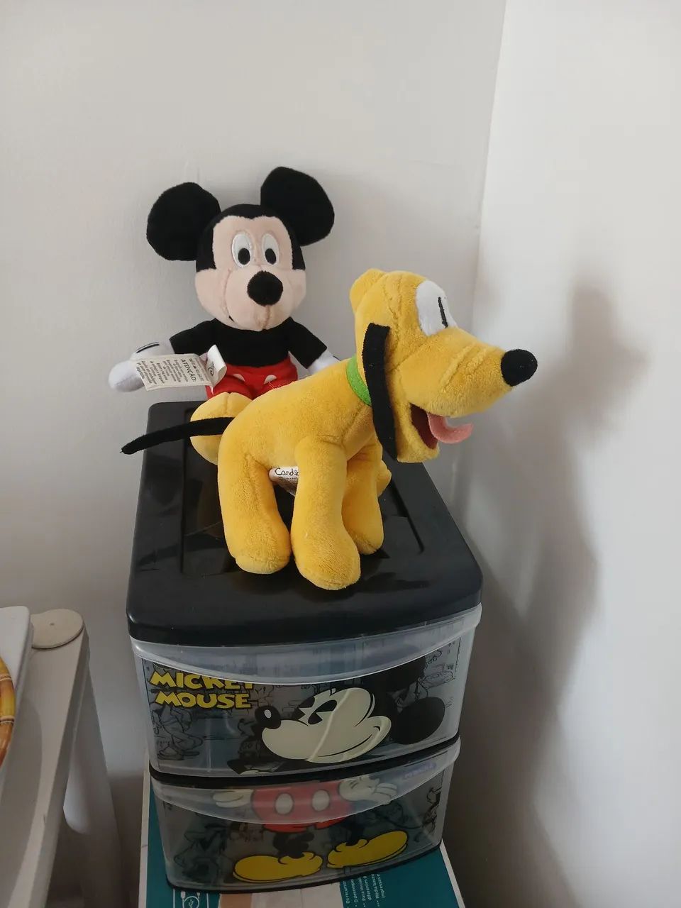 Pelúcia Mickey e Pluto