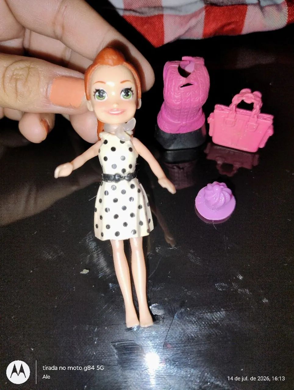 Kit Polly com roupinhas 