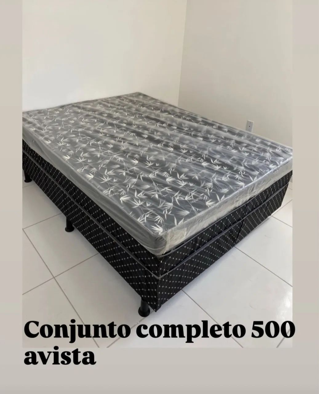 Cama+ colchão completa a partir 420 conjunto  - Foto 2