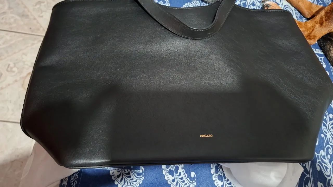 Bolsa de couro arezzo - Foto 2