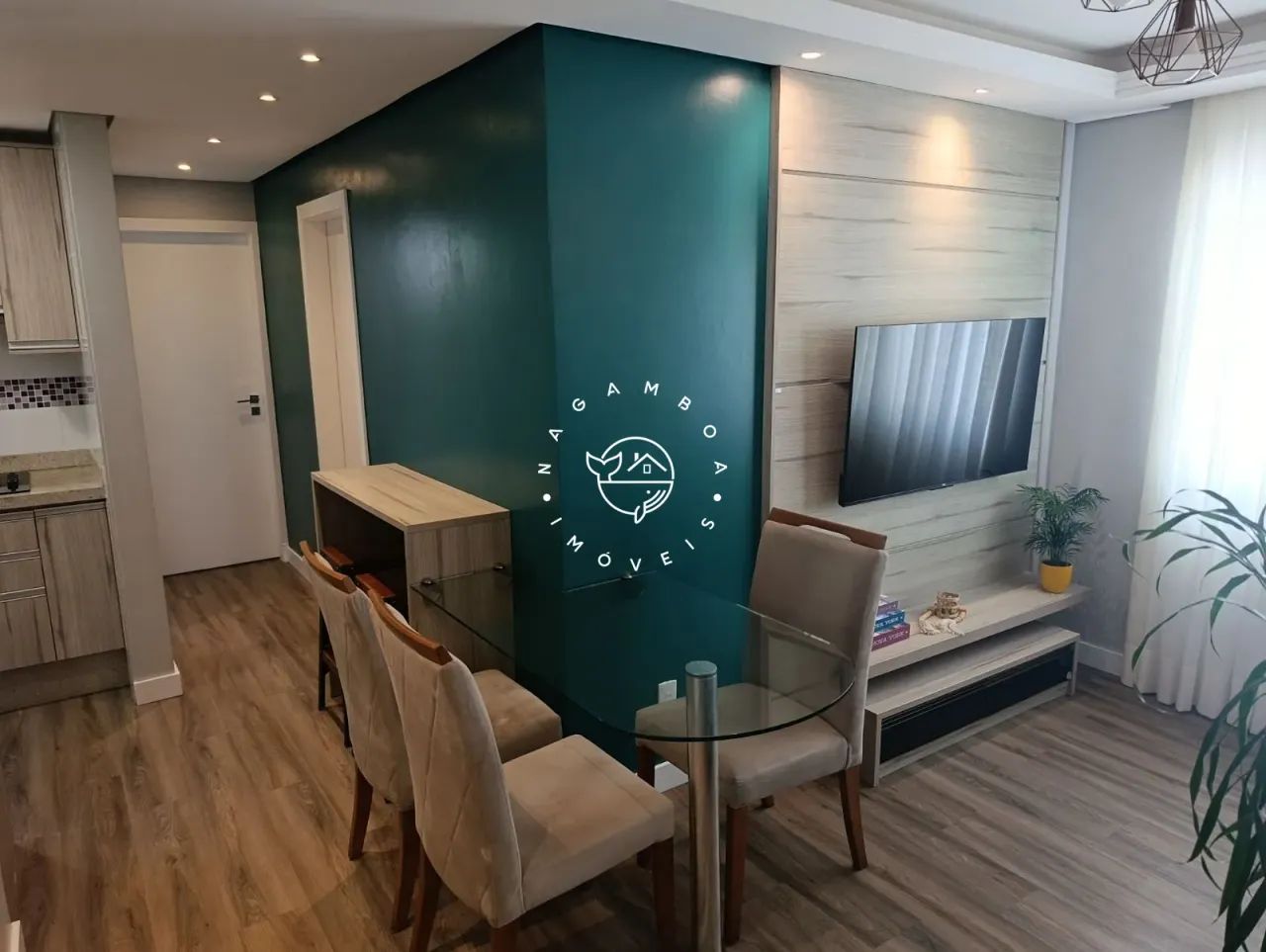 Apartamento moderno com 2 quartos e excelente padrão de acabamento em Palhoça - Foto 3