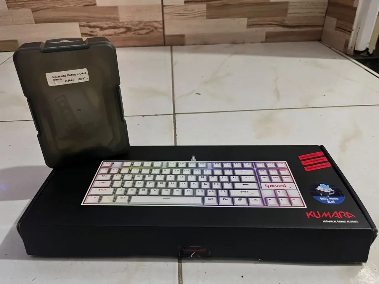 Kit Teclado Mecânico + Mouse
