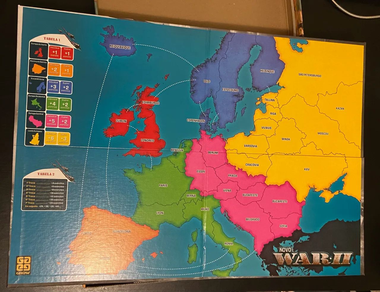 WAR II, Jogo de Tabuleiro  - Foto 4