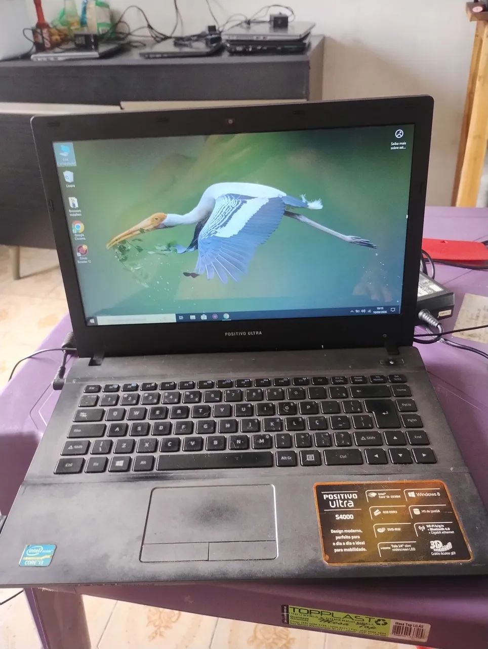 VENDO NOTEBOOK CORE i3 COM 6 GIGAS  SO 299,00 ZAP *80 - Foto 5