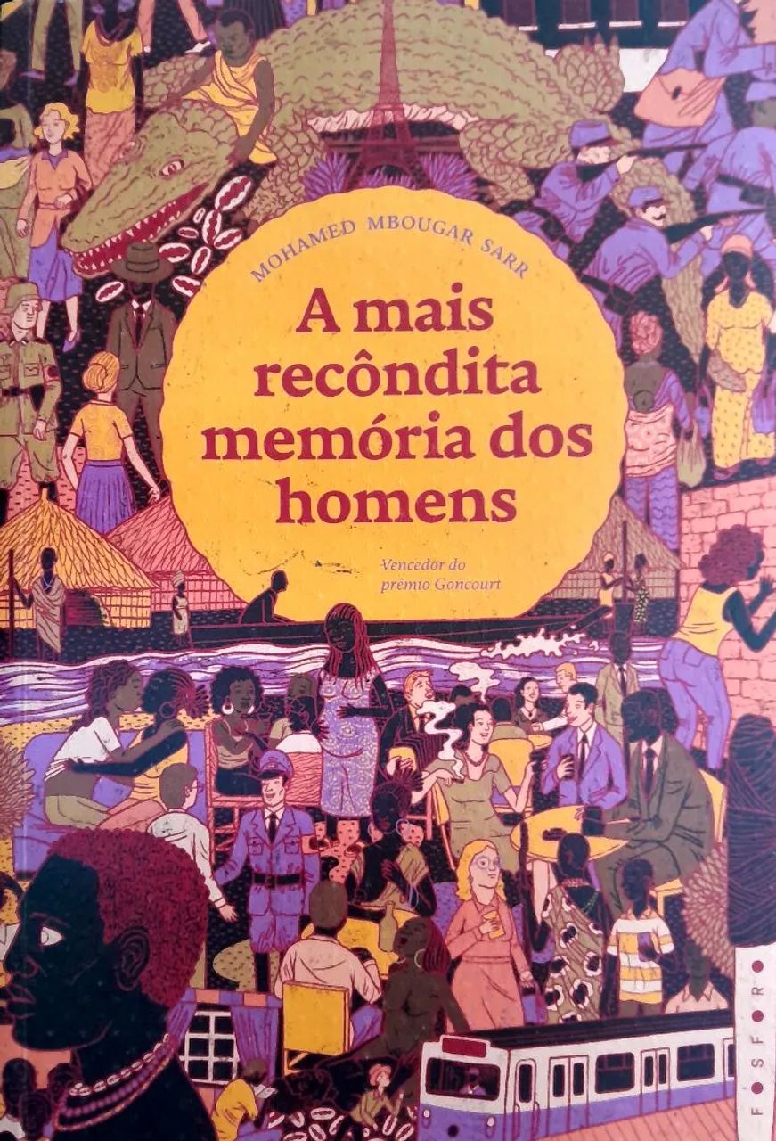 LIVRO- A MAIS RECÔNDITA MEMÓRIA DOS HOMENS 