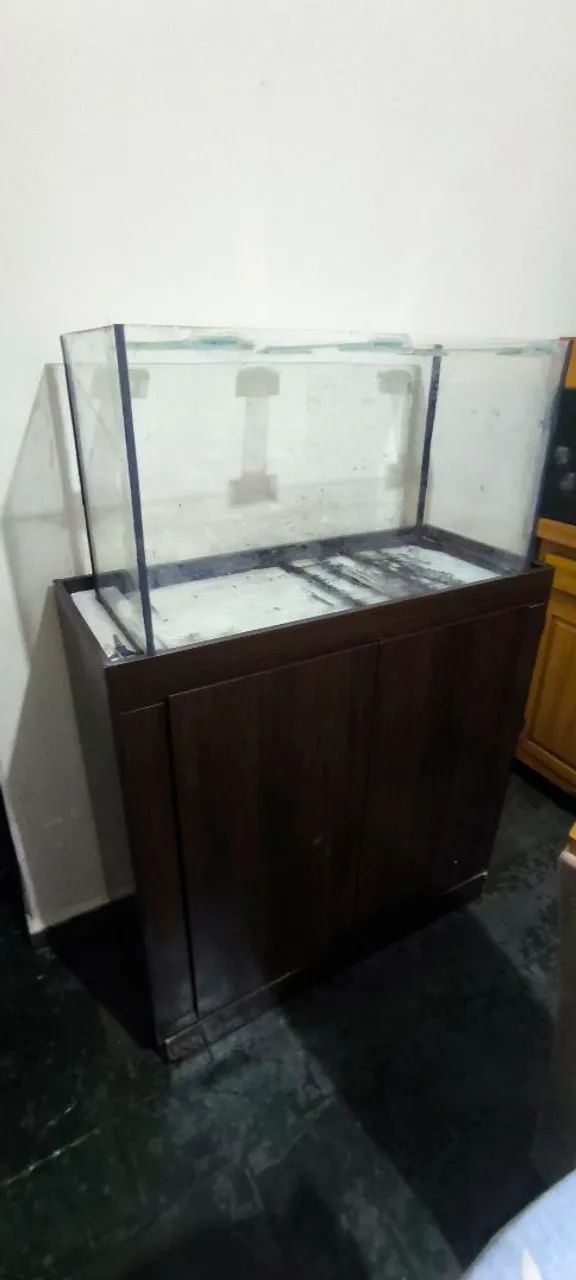 aquário 180litros e armário  - Foto 4