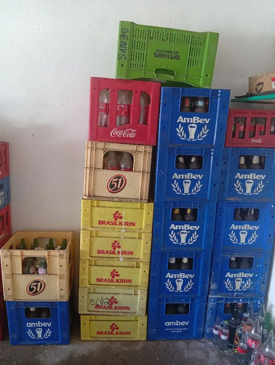 Caixas de cerveja 