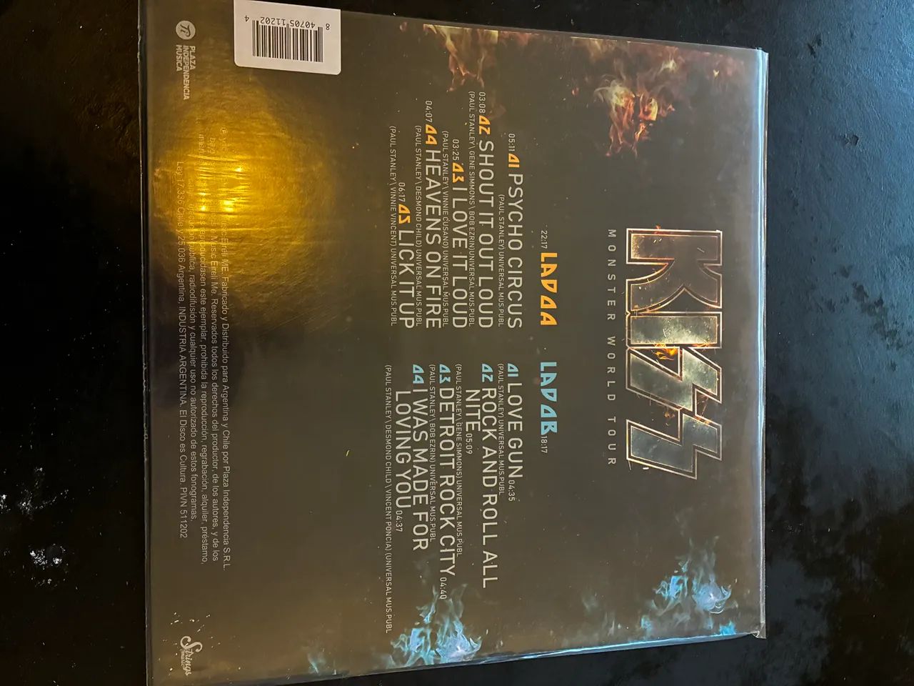 Disco de vinil kiss - live in Switzerland 2012 - Foto 2