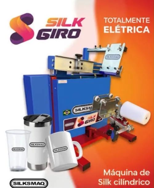 Impressora Siregrafia semi automática de copos (aceito troca)  - Foto 2