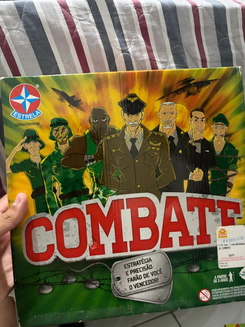Vendo jogo de tabuleiro COMBATE