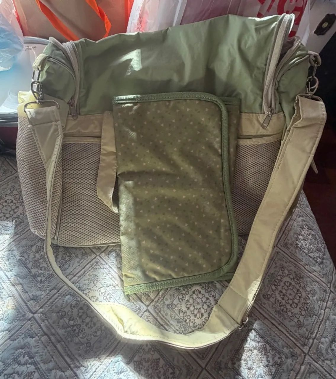 Bolsa Mamãe e Bebê com Trocador