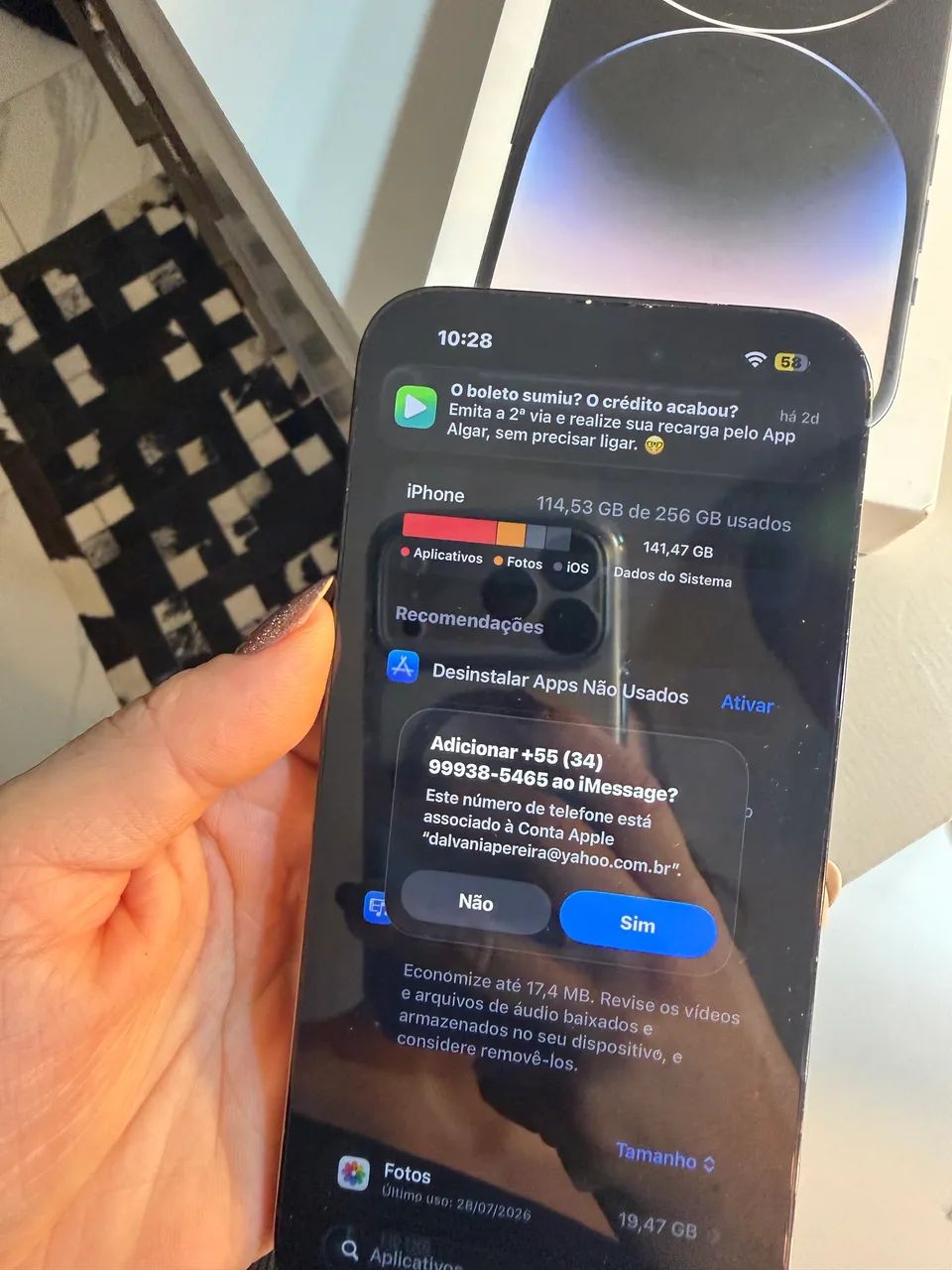 Celular iPhone 14 Pro Max 256g - Foto 3