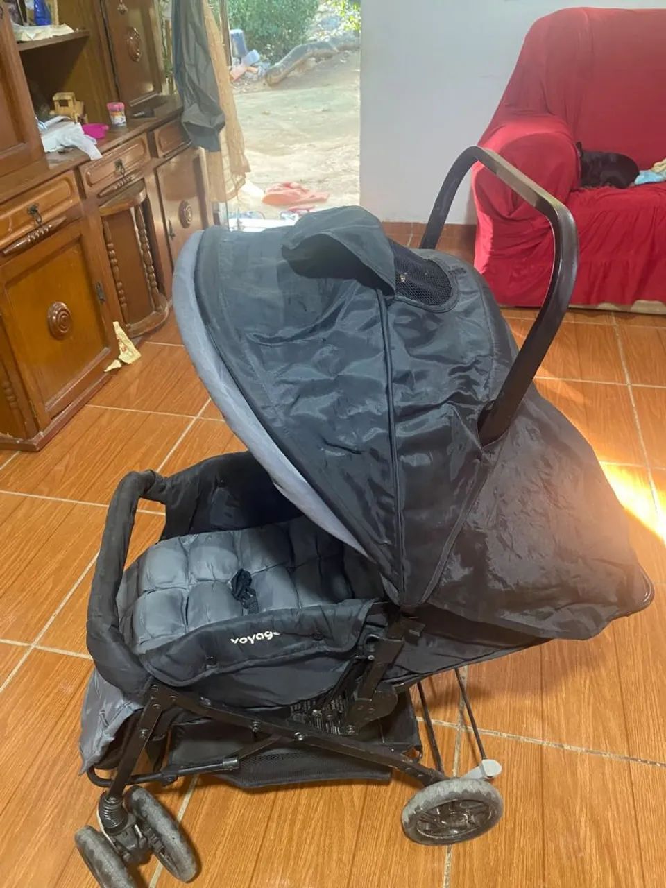 Carrinho de bebê + cadeira de papinha - Foto 5