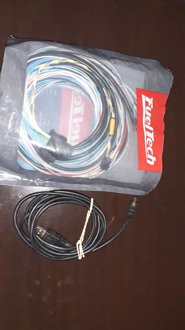Chicote da fueltech 450 e cabo usb - Foto 2