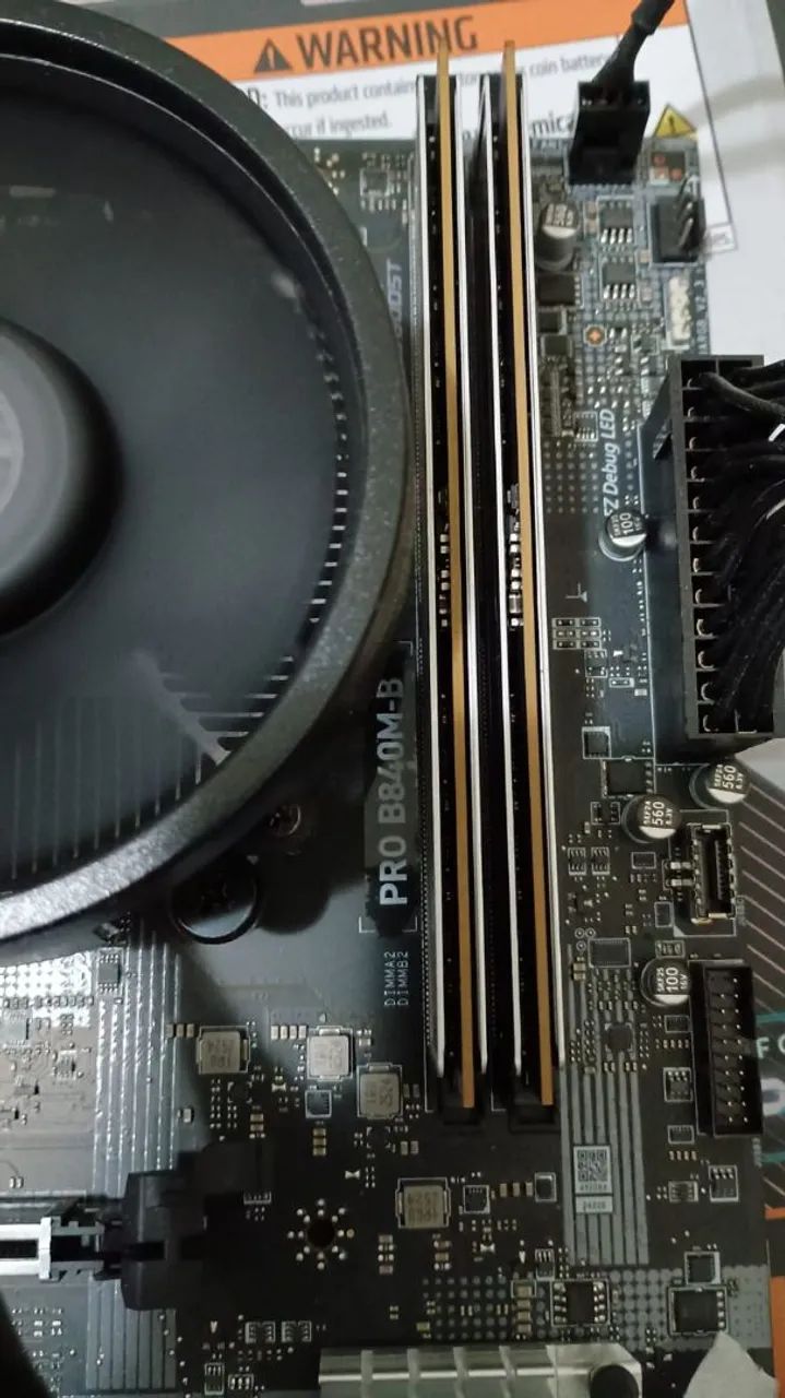 Placa mãe MSI Pro B840 MB DDR5 AM5 - Foto 2