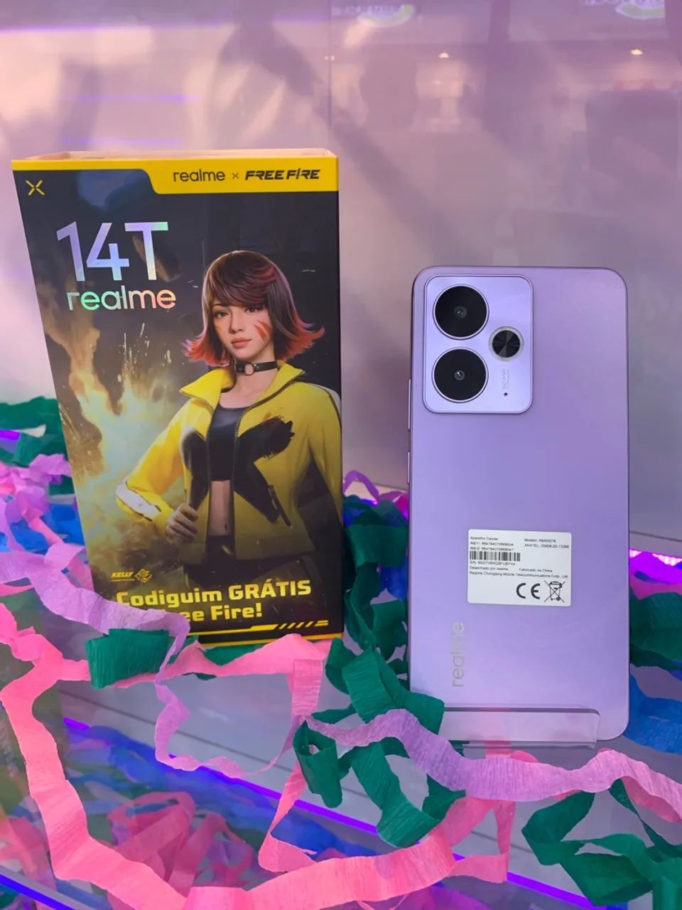 Realme 14T 256 Gb no BOLETO