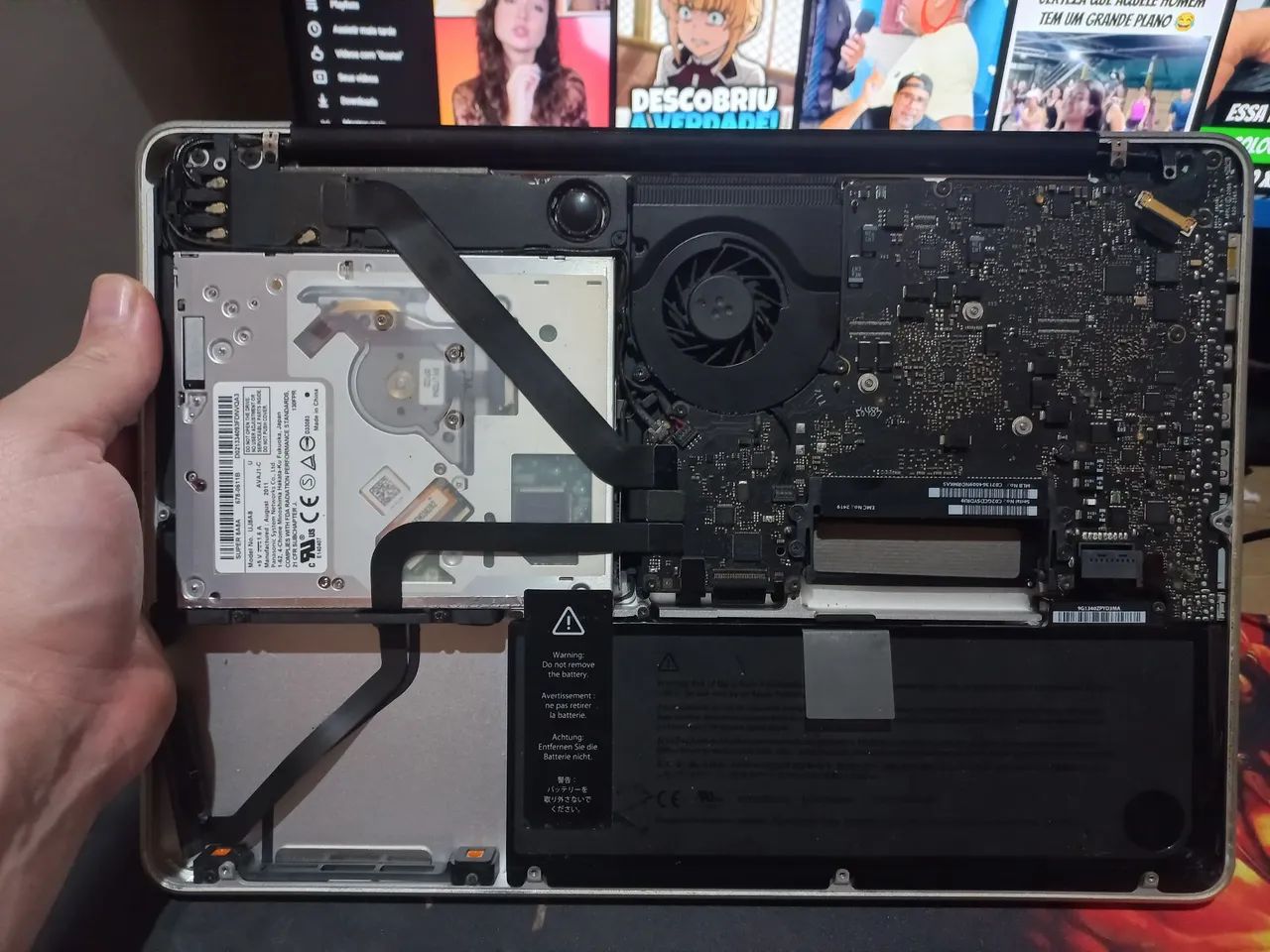 Macbook pro13 2010 c/defeito  - Foto 4