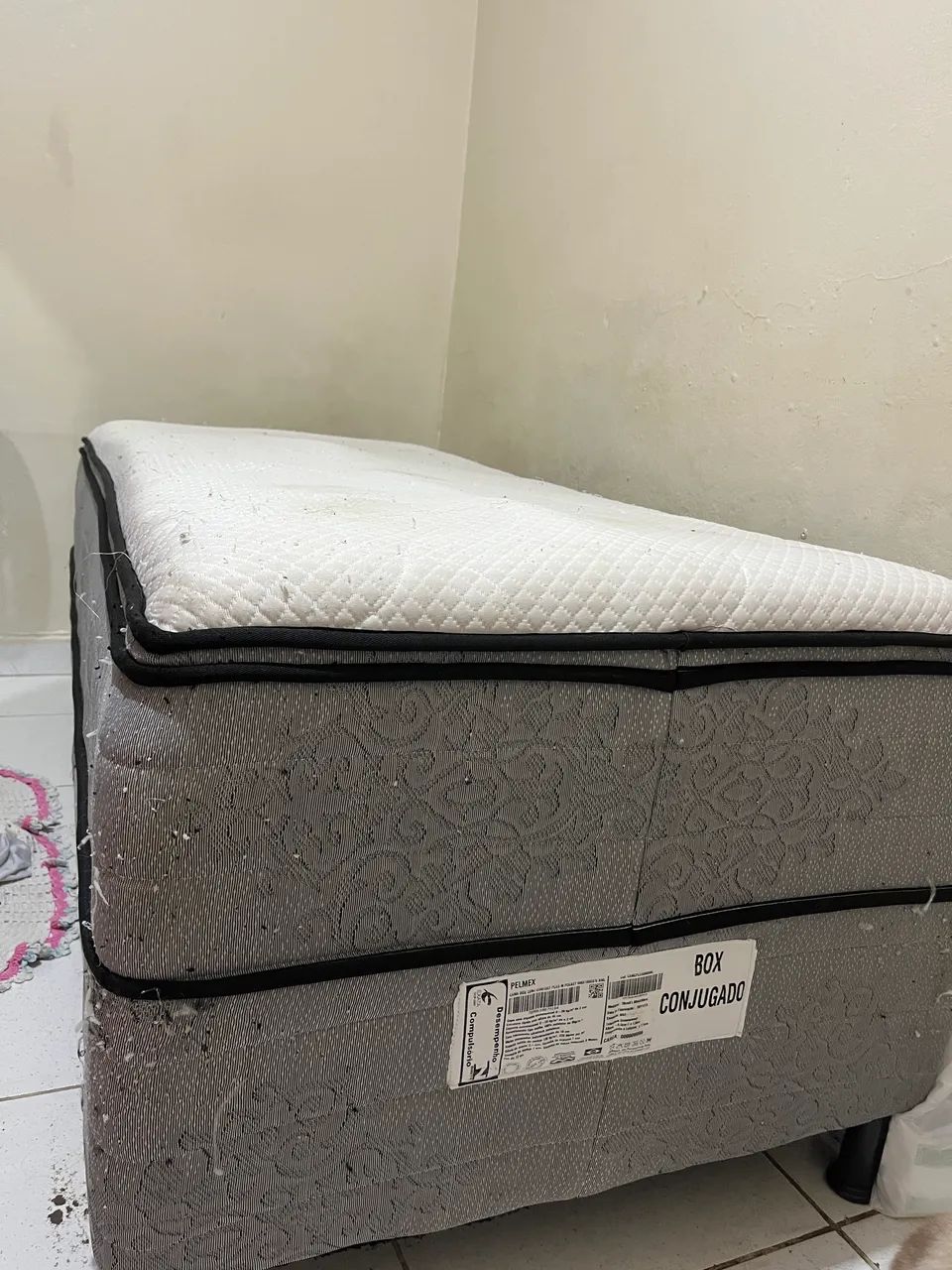 Cama de solteiro box conjugado 65082764825987121