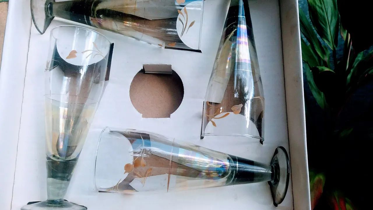 Taças Bordadas Cristal - Foto 2