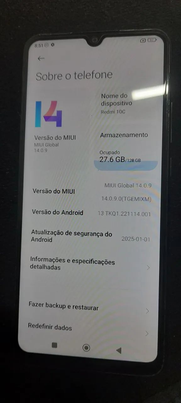 Celular Redmi 10c