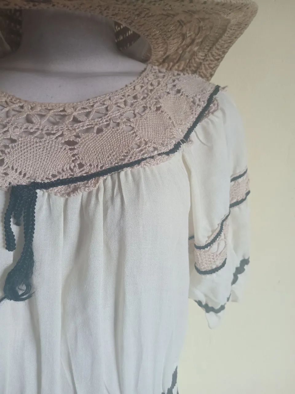 Vestido com croche  - Foto 2