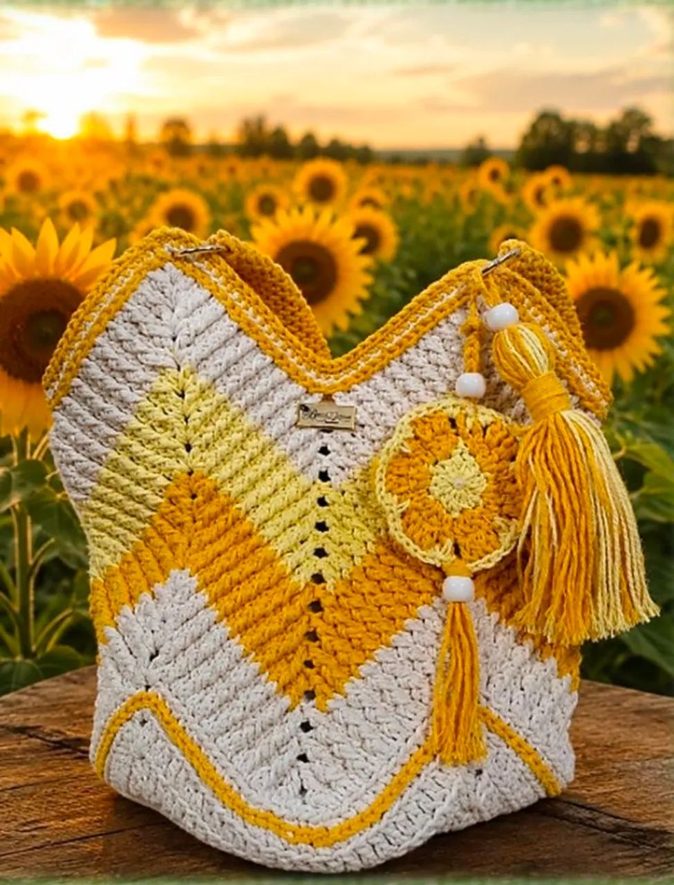 Bolsa de crochê  - Foto 2