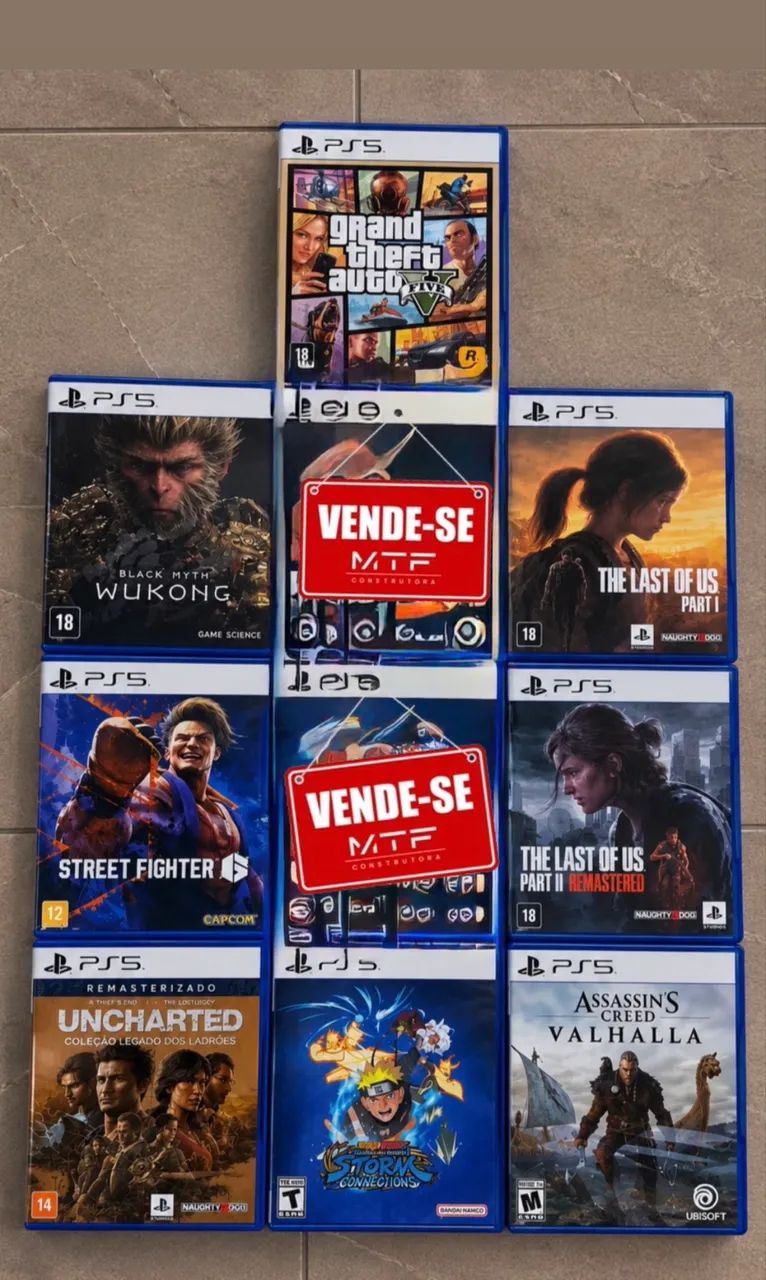 Jogos de ps5