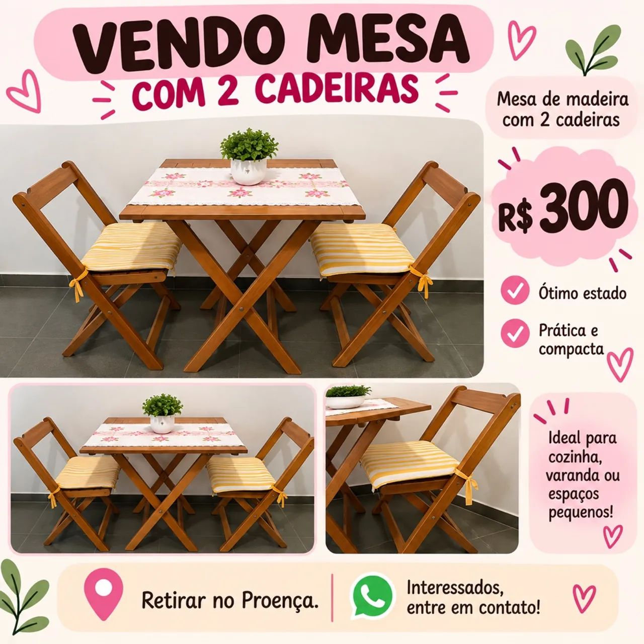 Mesa dobravel
