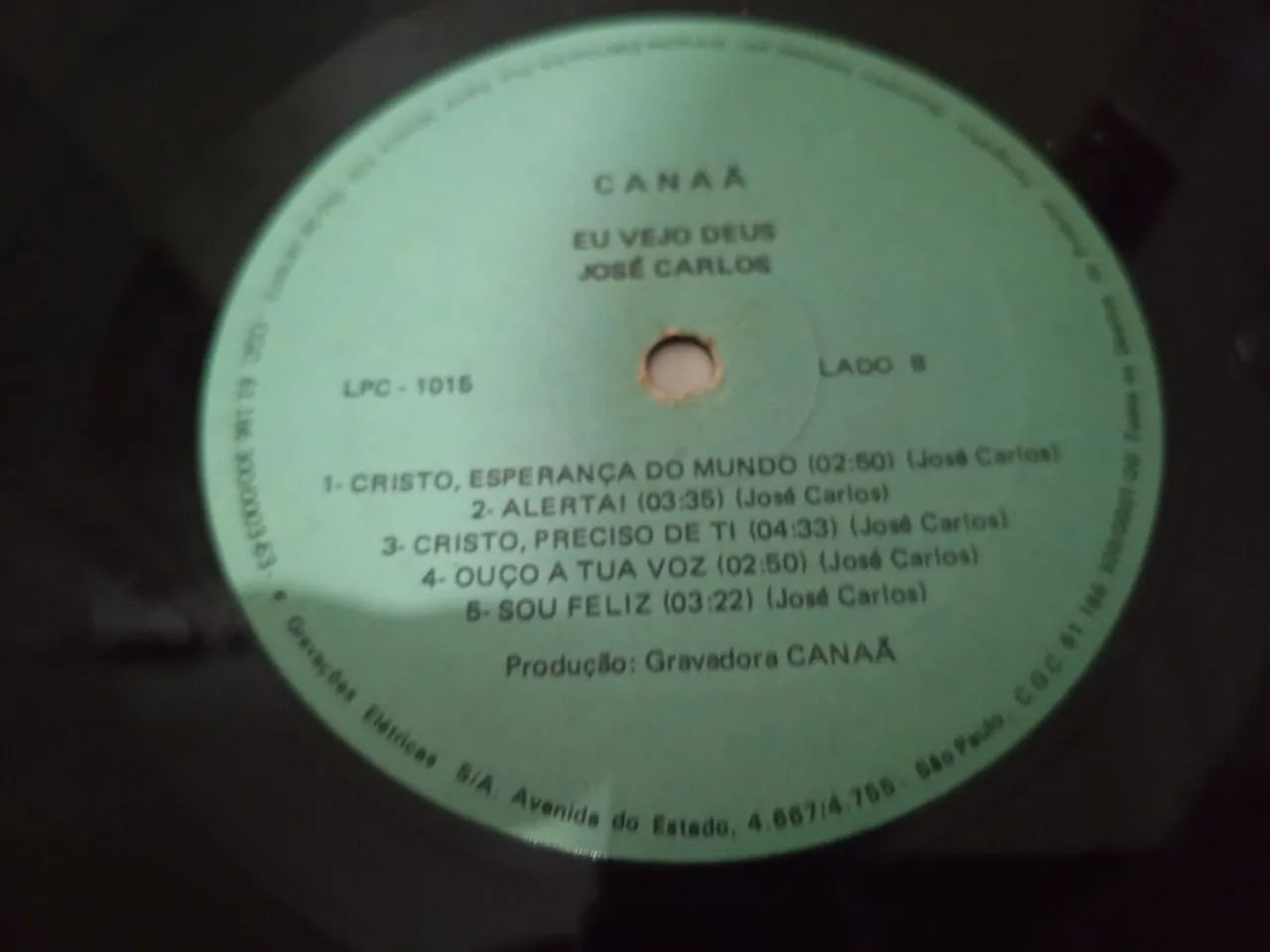 Lp José Carlos -eu vejo Deus - Foto 4