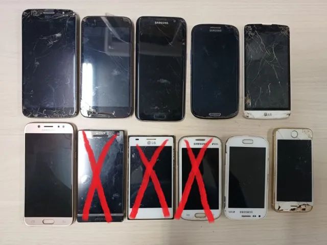 celulares antigos a 30 reais a unidade - Foto 2
