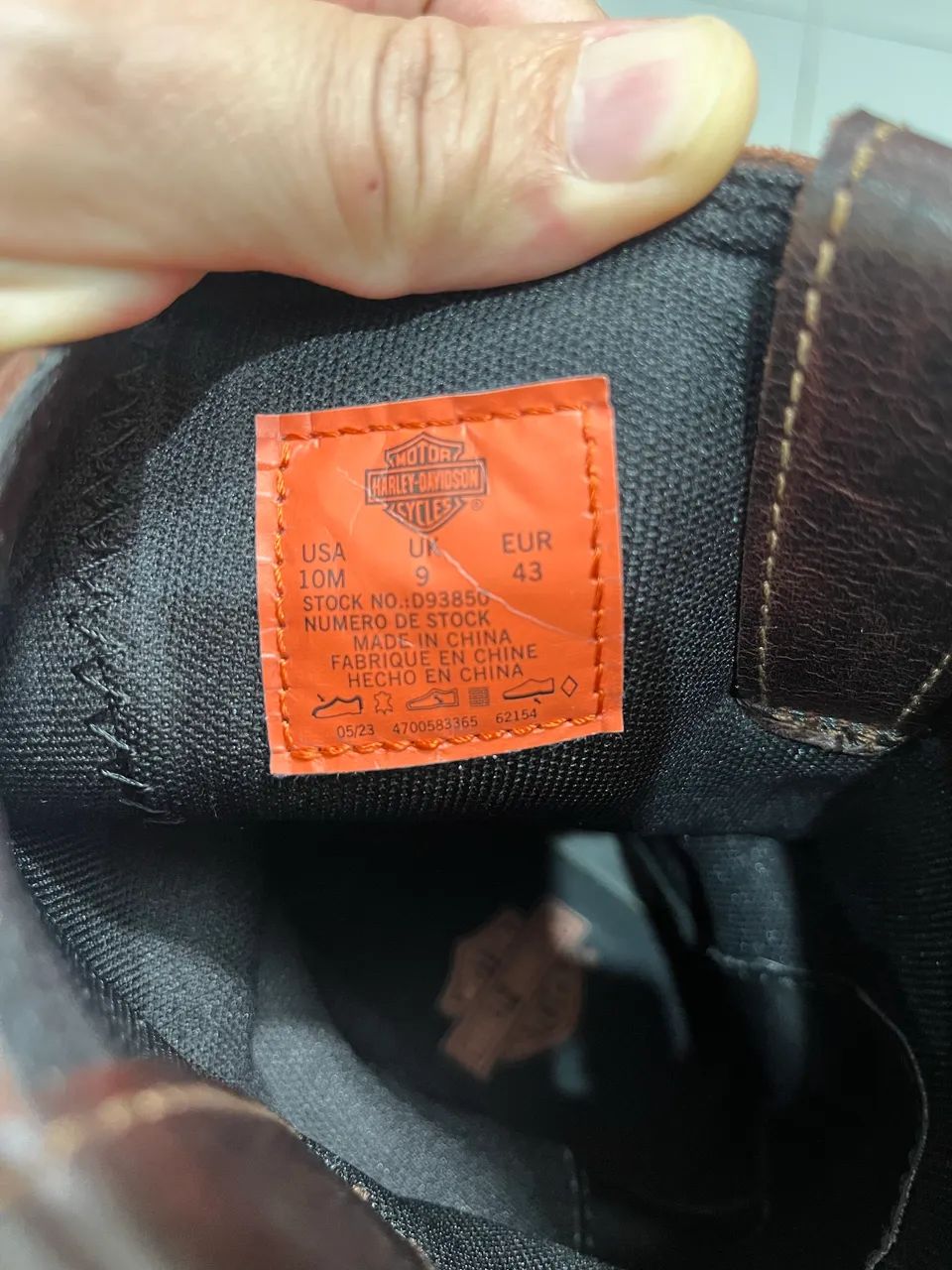 Bota Harley Davidson original marrom - Foto 3