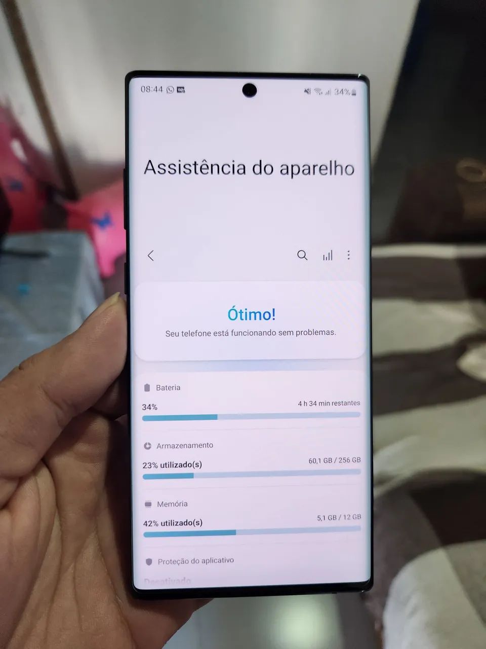 Vendo ou troco com volta Samsung galaxy note 10 plus - Foto 2