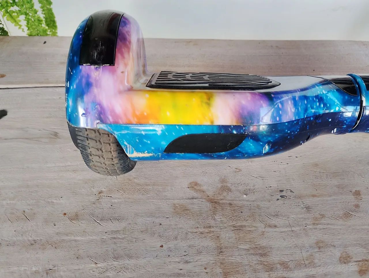Hoverboard 6.5 polegadas,estampa Galaxy com bluetooth - Foto 3