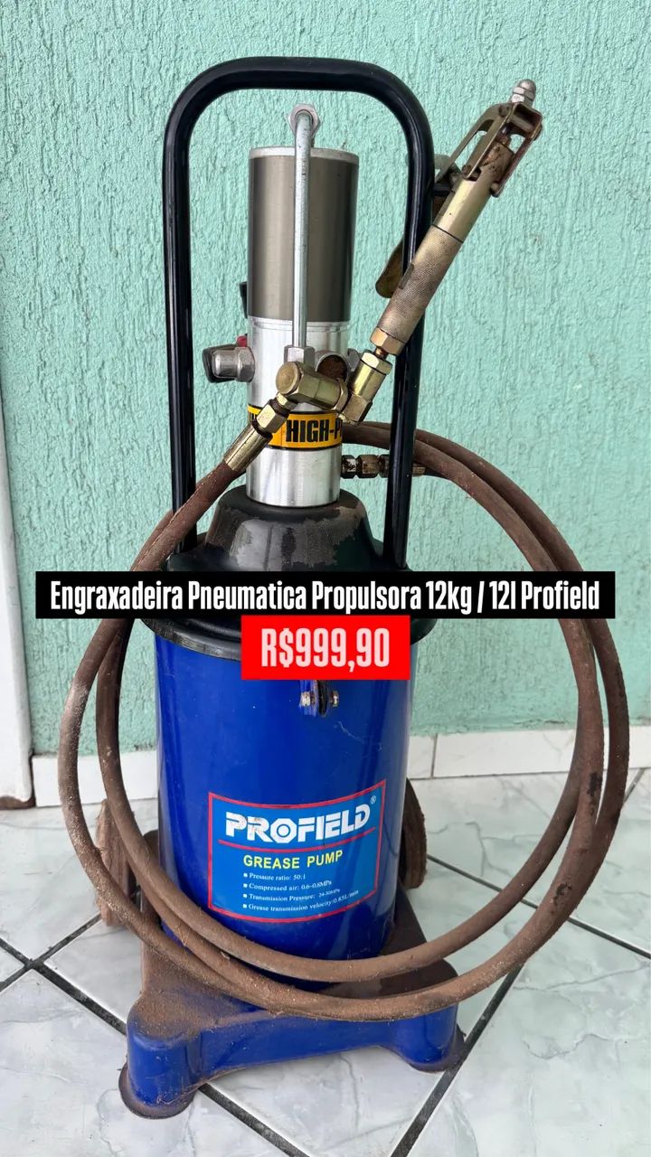 Engraxadeira Pneumática 