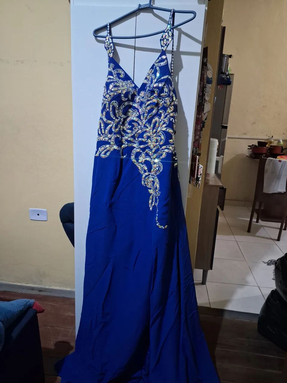 Vestido azul de festa - Foto 3