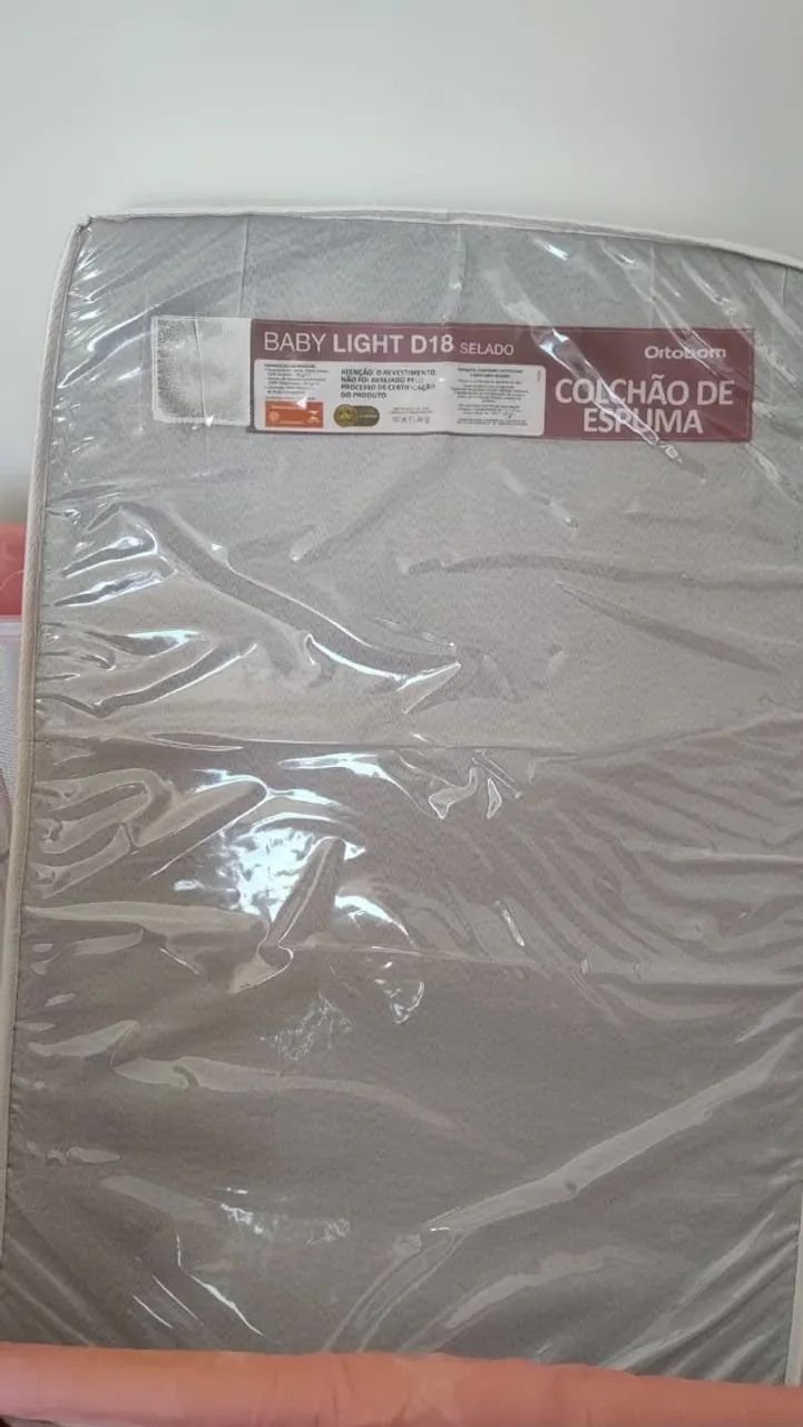 Colchão ortobom para berço cercado 