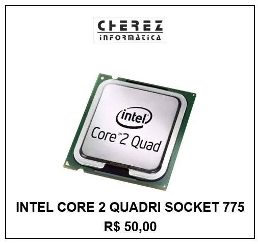 Processador intel Q6600 socket 775
