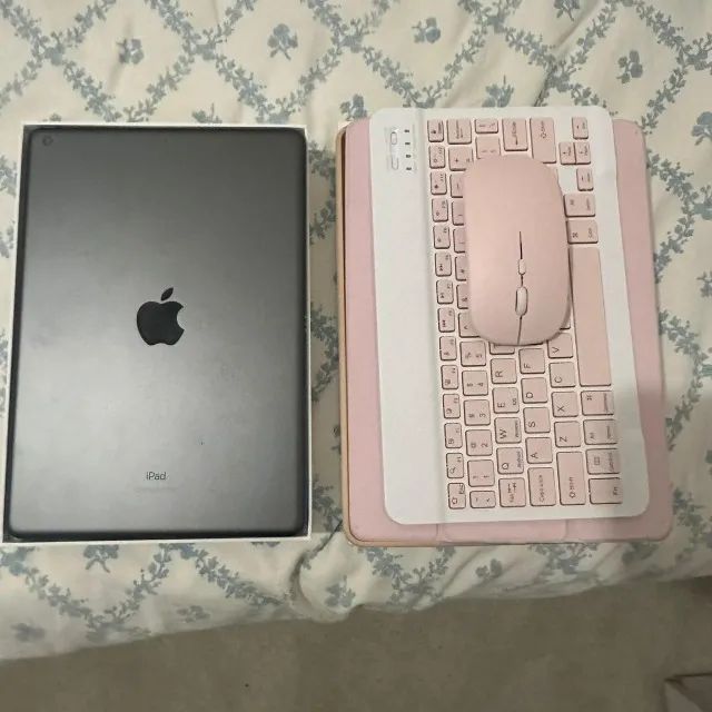 IPAD 9ª geração 64gb + capinha, mouse e teclado bluetooth  - Foto 2