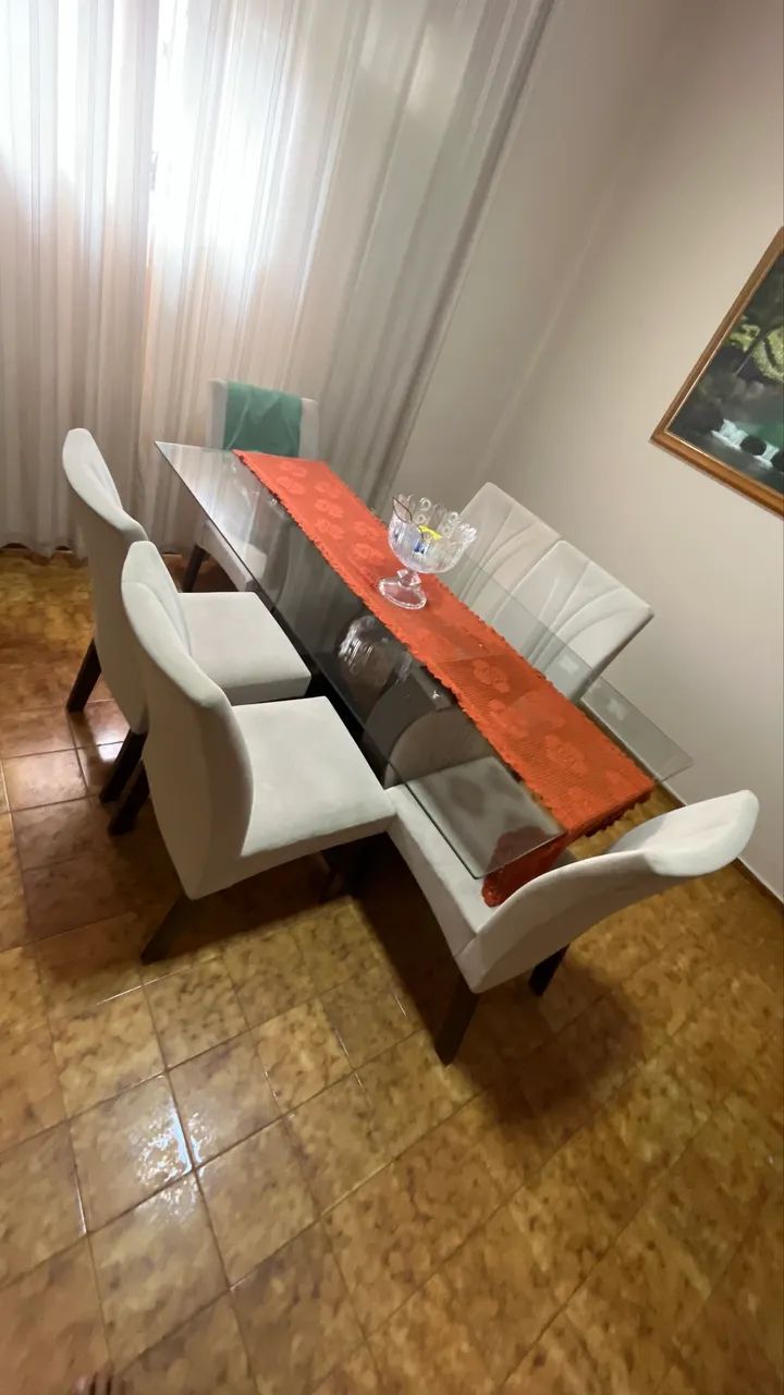 Mesa com 6 cadeiras  - Foto 2