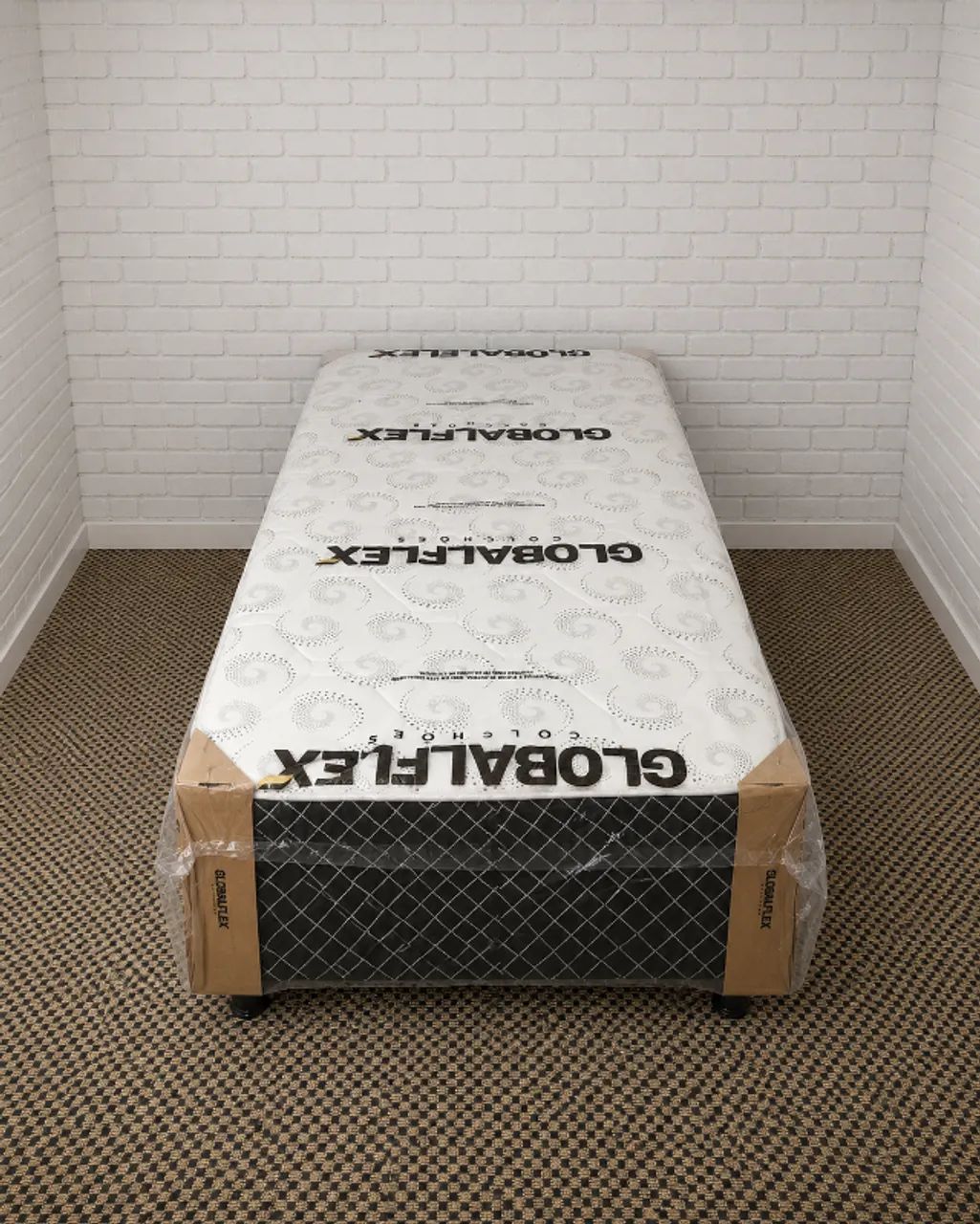 VENDO E ENTREGO Cama Box Solteiro D28 Acoplada - Nova