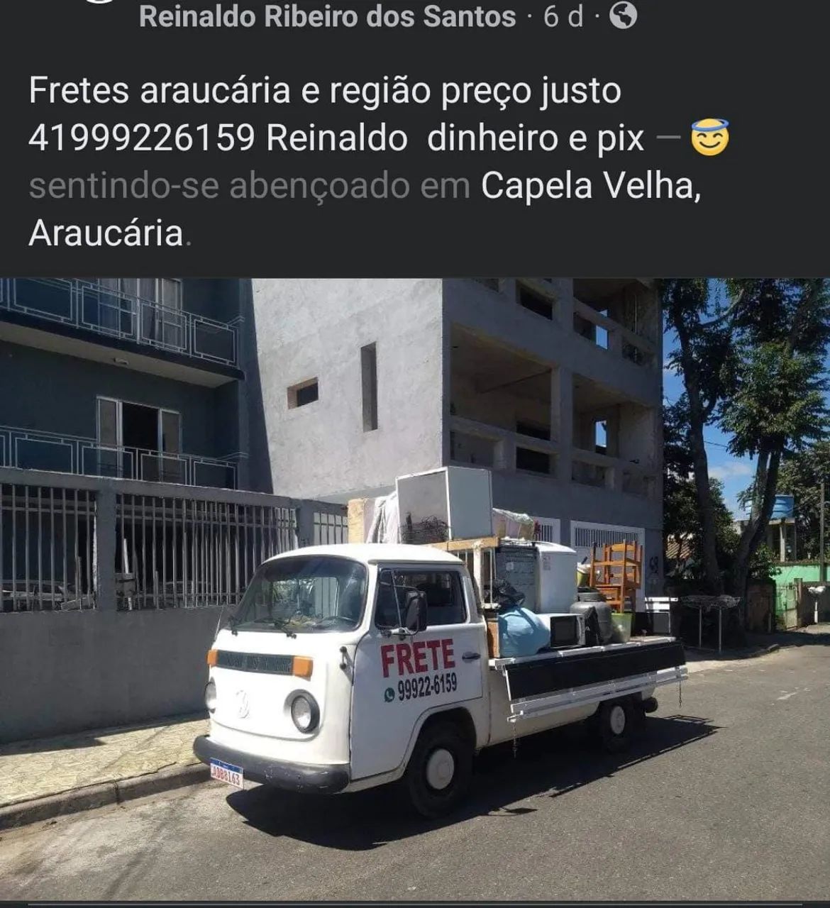 Fretes e carretos 