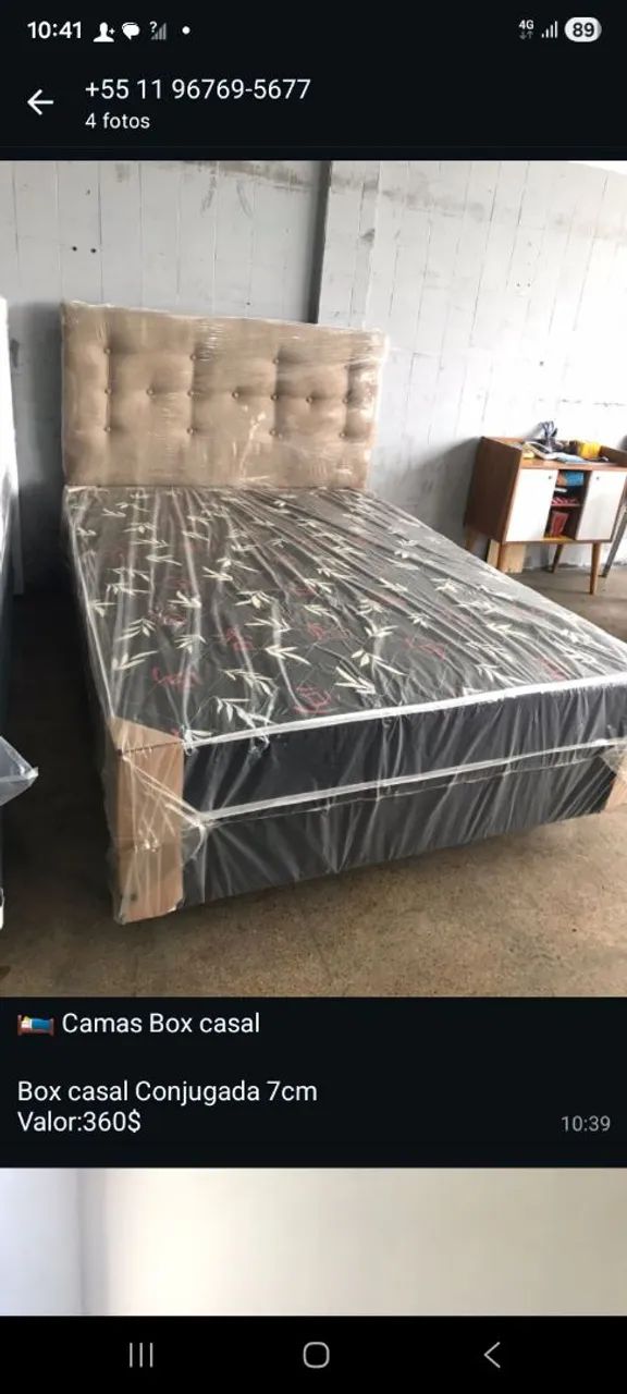 Cama Box casal conjugada direto da fábrica  - Foto 3