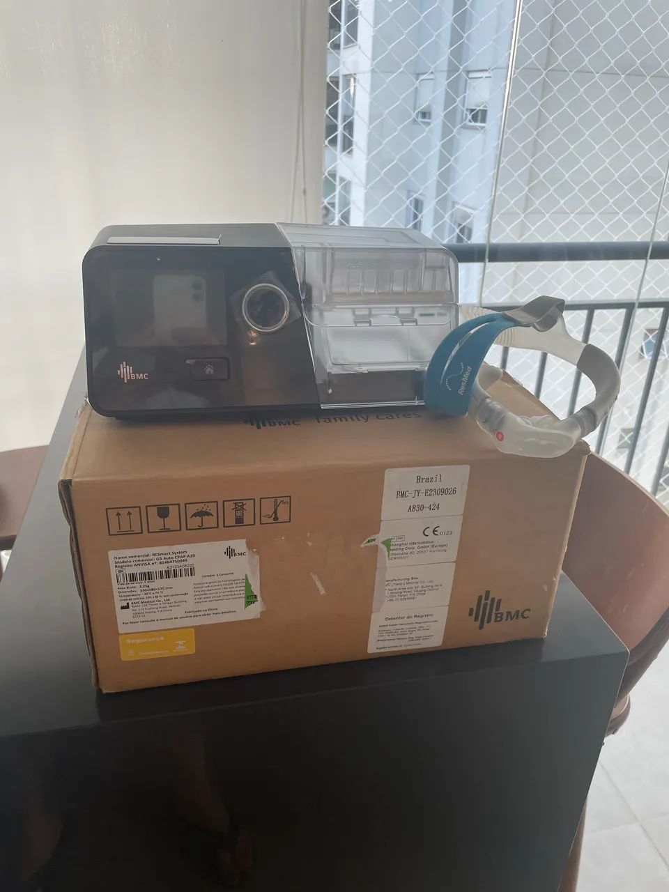 Cpap automático BMC G3 com máscara