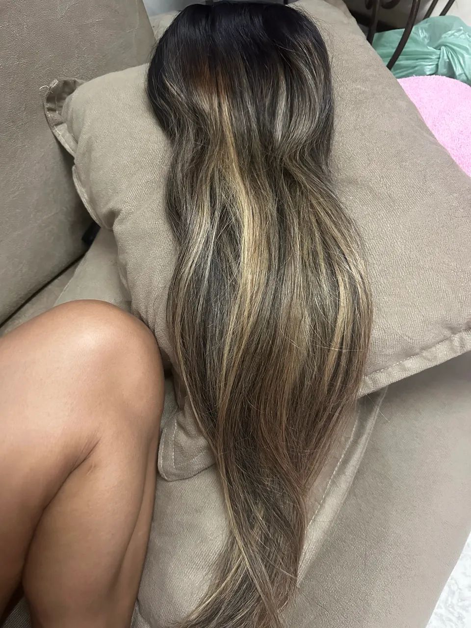 Mega hair loiro 70cm - Foto 2