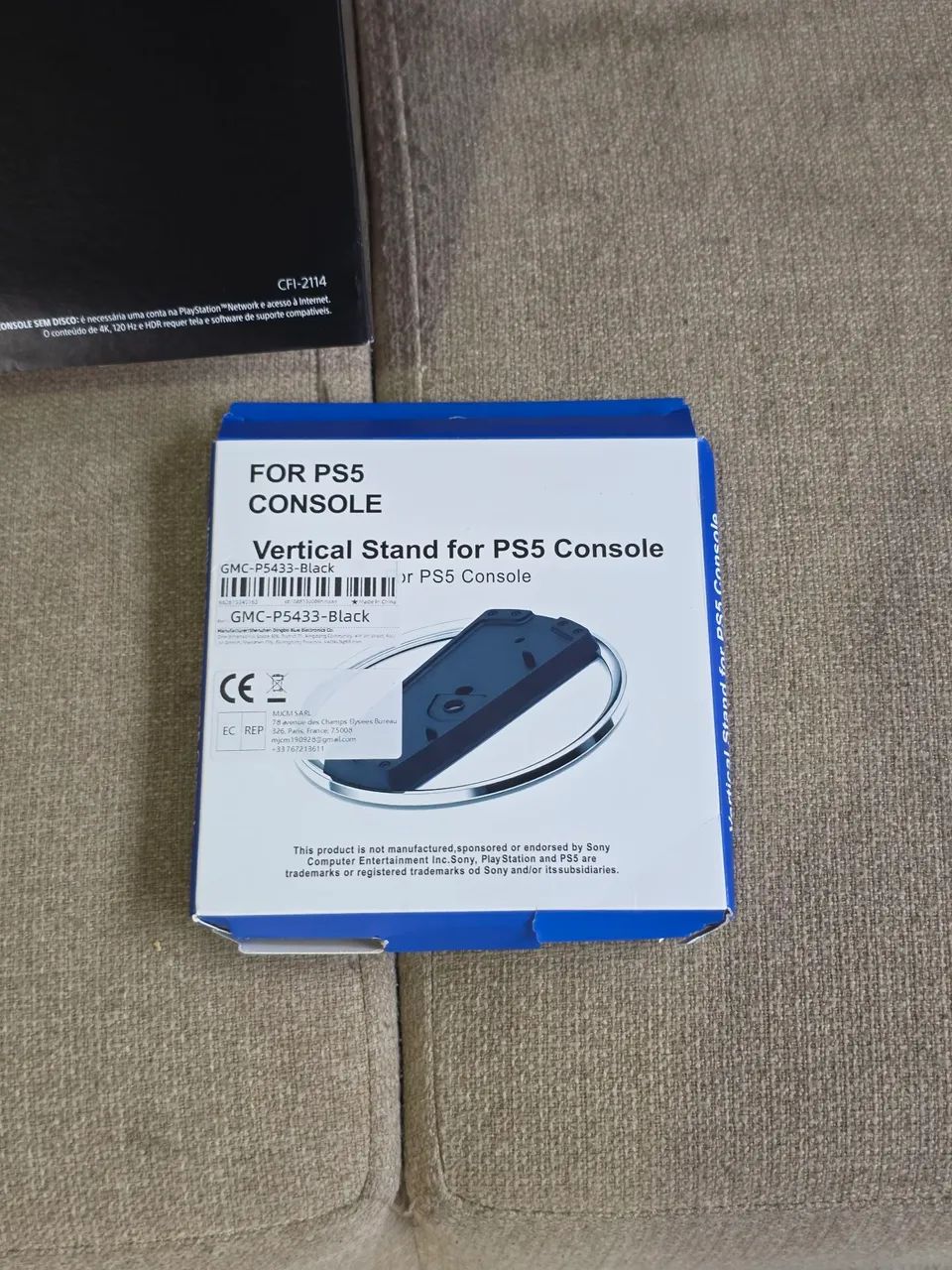 PS5 Slim mídia Digital (novo) + base  - Foto 2