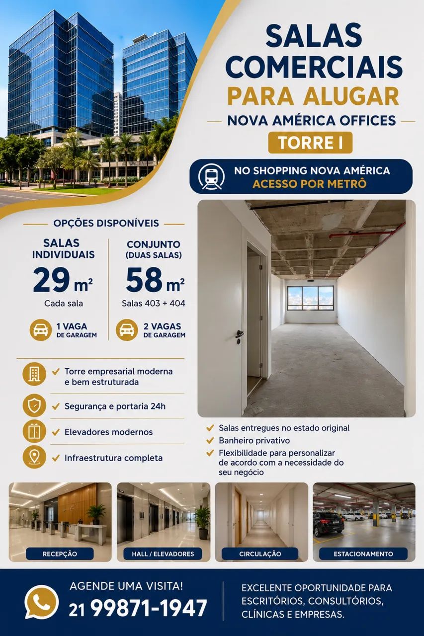 Sala Nova América offices torre 1