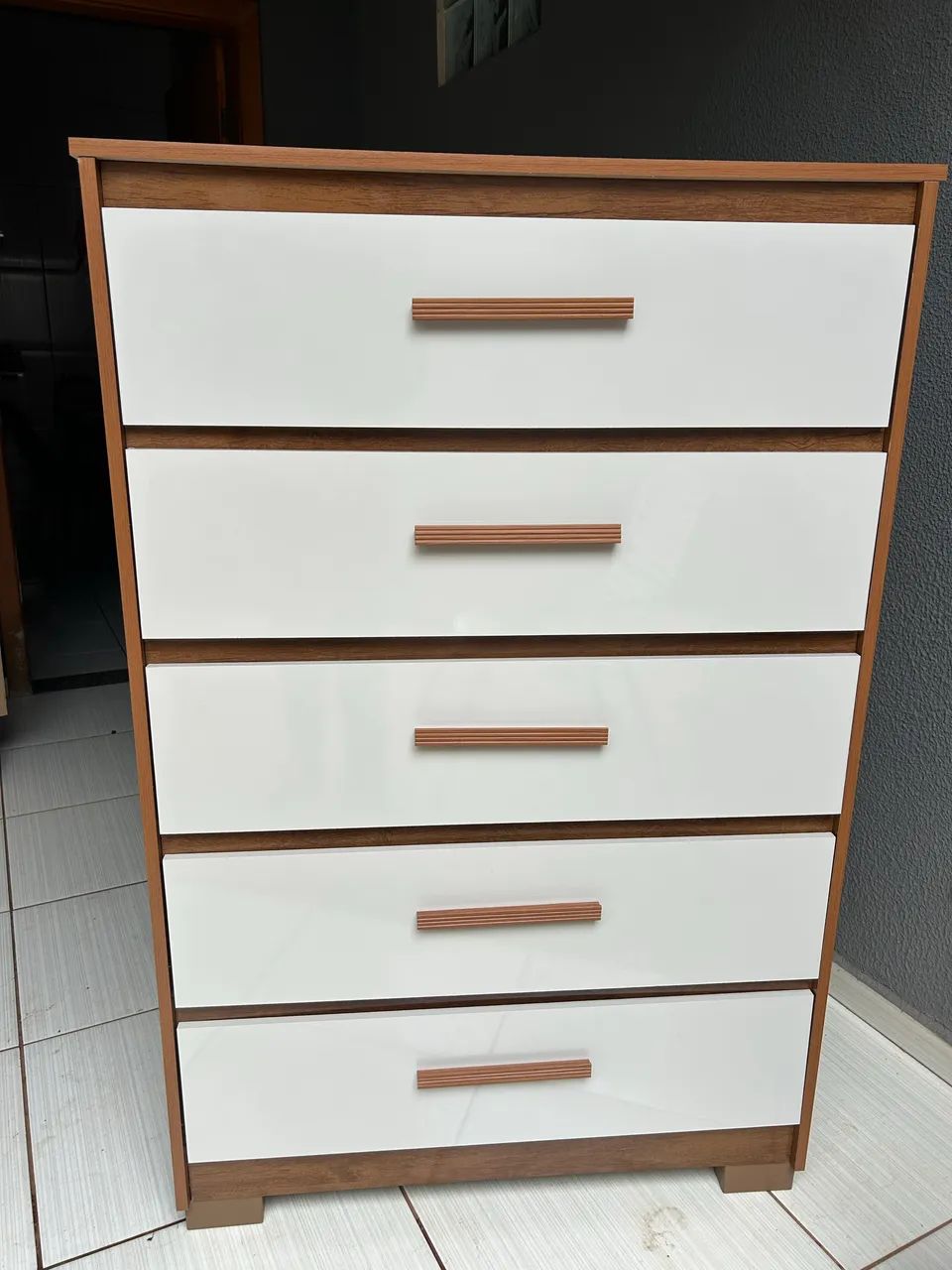 Cômoda 5 gavetas NOVA
