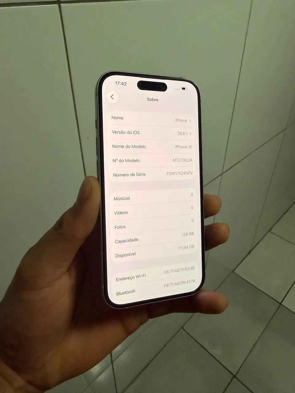 iPhone 15 128GB - Todo Original  - Foto 5