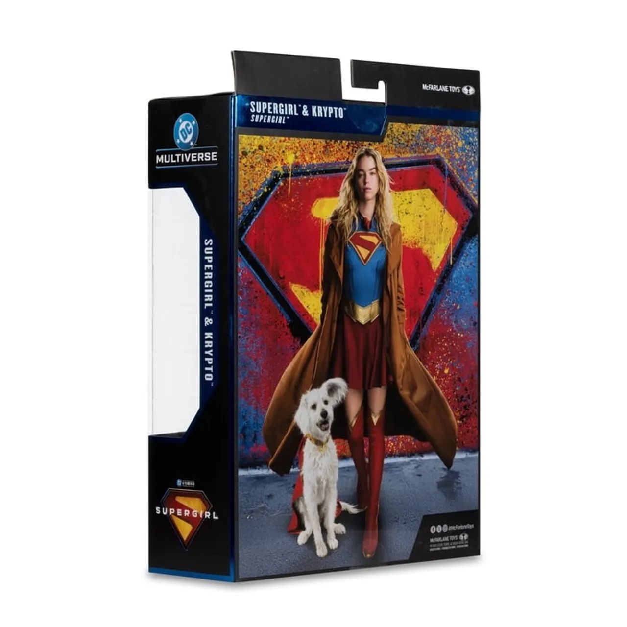 Mcfarlane toys supergirl & krypto dc multiverse  - Foto 3